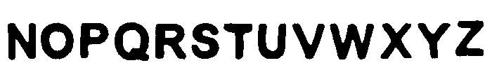 They Ruined Arial Regular Font UPPERCASE