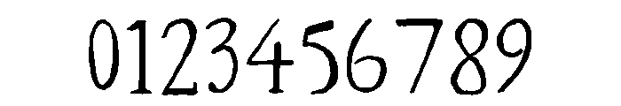 They Ruined Garamond Regular Font OTHER CHARS