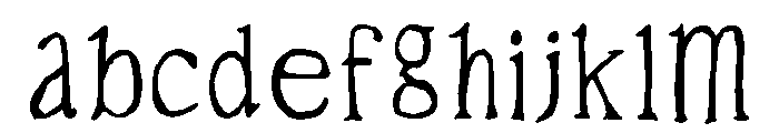 They Ruined Garamond Regular Font UPPERCASE