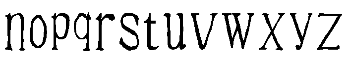 They Ruined Garamond Regular Font UPPERCASE