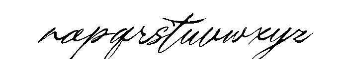 Theyladia Italic Font LOWERCASE