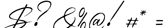 Theyladia Font OTHER CHARS