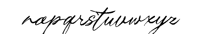 Theyladia Font LOWERCASE