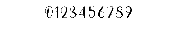 Thick Alphabet Font OTHER CHARS