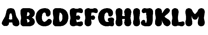 Thick Baby Regular Font UPPERCASE