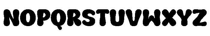 Thick Baby Regular Font LOWERCASE
