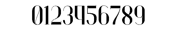 Thick Bind Font OTHER CHARS