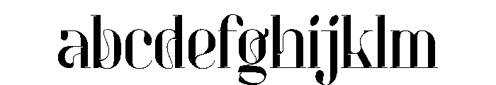 Thick Bind FONT