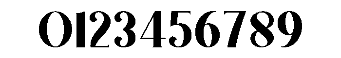 Thick Block Font OTHER CHARS