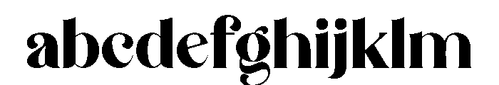 Thick Block FONT