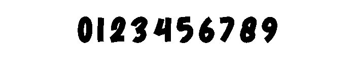 Thick Bundle Font OTHER CHARS