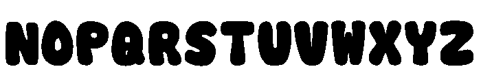 Thick Cookies Regular Font UPPERCASE
