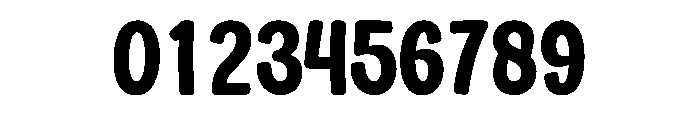 Thick Cupid Font OTHER CHARS