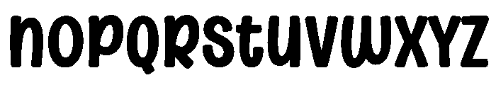 Thick Cupid Font UPPERCASE