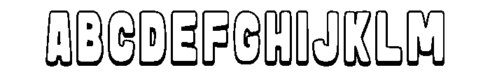 Thick Frame Regular FONT