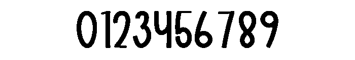 Thick Lettered Duo Font OTHER CHARS