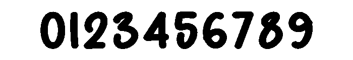 Thick Loved Font OTHER CHARS