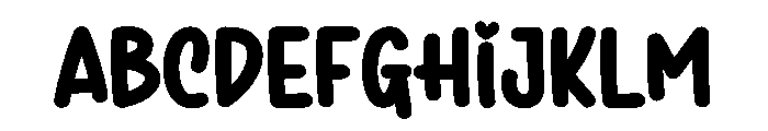 Thick Loved FONT