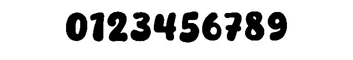 Thick Lovers Regular Font OTHER CHARS