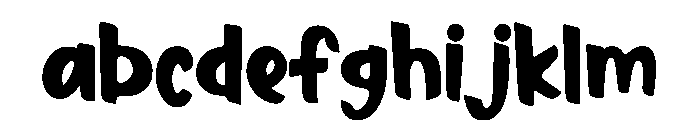 Thick Marker FONT