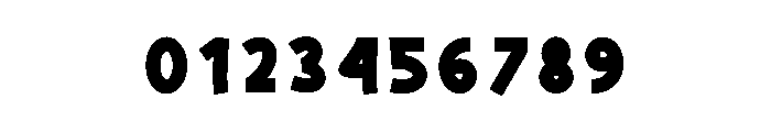 Thick Monday Font OTHER CHARS
