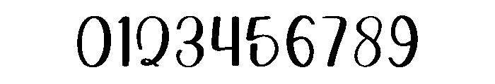 Thick Mountain Font OTHER CHARS