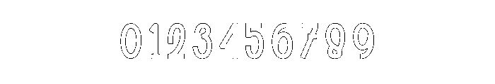 Thick Note Font OTHER CHARS