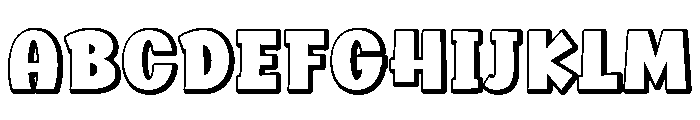 Thick Power Extrude Regular FONT