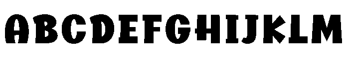 Thick Power Regular FONT