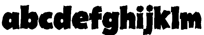 Thick Puffy FONT