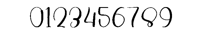 Thick Rainbow Font OTHER CHARS