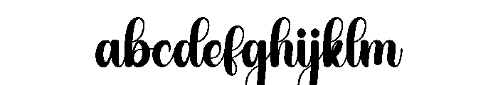 Thick Rainbow FONT