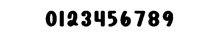 Thick Remember Font OTHER CHARS
