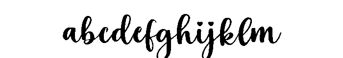 Thick Simple Regular FONT