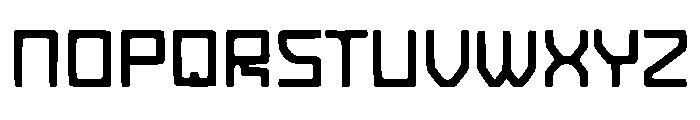 Thick Strokes Font UPPERCASE