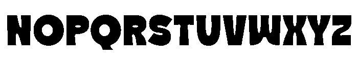 Thick Vintage Regular Font LOWERCASE