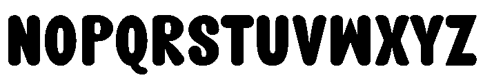 Thickloved Sans Font UPPERCASE