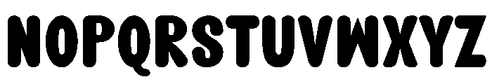 Thickloved Sans Font LOWERCASE