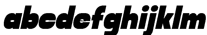 Thicko Italic FONT