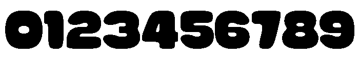 Thicko Rounded Font OTHER CHARS