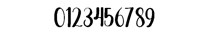Thicks Font OTHER CHARS