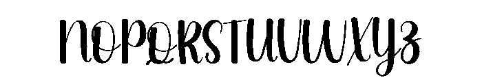 Thicks Font UPPERCASE