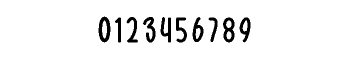 Thickster Font OTHER CHARS