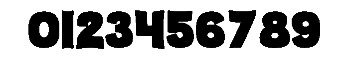 Thicksy Font OTHER CHARS