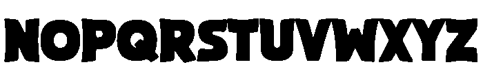 Thicksy Font UPPERCASE