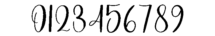 Thicky Christmas Font OTHER CHARS