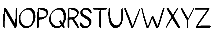 Thin Jejari Regular Font UPPERCASE