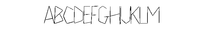 Thin Line By Squeeb Cre Regular Font UPPERCASE