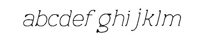 Thin_Print FONT