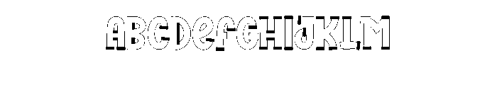 Thin Shadow FONT